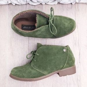 Eddie Bauer 'Valerie Olive' Faux Fur Boots SIZE 9